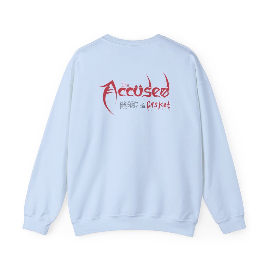 Accused Ad Panic in the Casket Unisex Heavy Blend™ Crewneck Sweatshirt