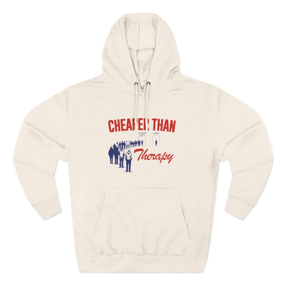 Alex Warren Cheaper Than Therapy Three-Panel Fleece Hoodie
