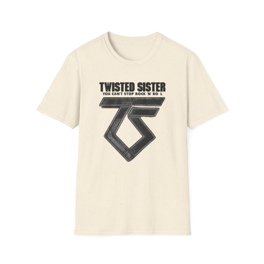 Can't Stop Rock 'n' Roll Twisted Sister Unisex Softstyle T-Shirt