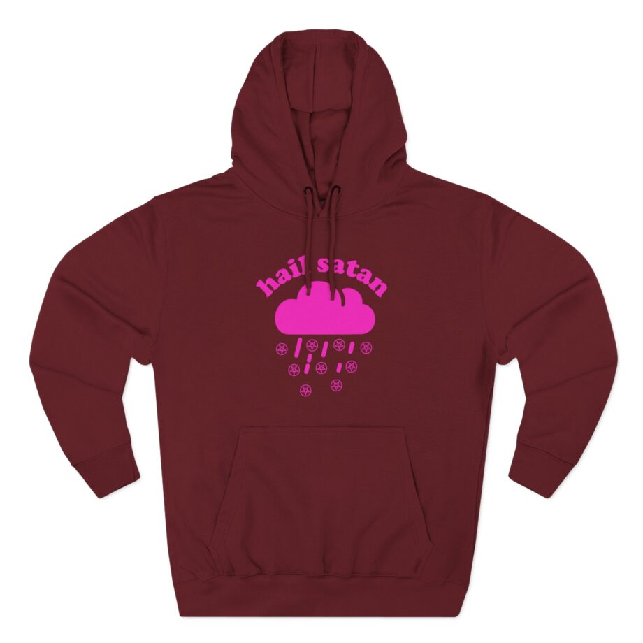 Placebo Hail Satan Three-Panel Fleece Hoodie