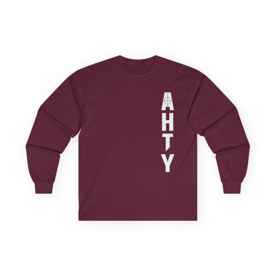 All Hail the Yeti Side Logo Unisex Ultra Cotton Long Sleeve Tee