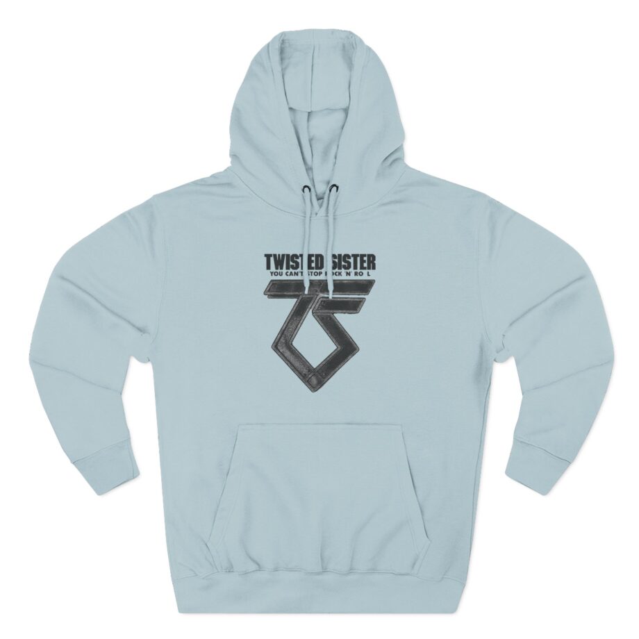 Can't Stop Rock 'n' Roll Twisted Sister Three-Panel Fleece Hoodie