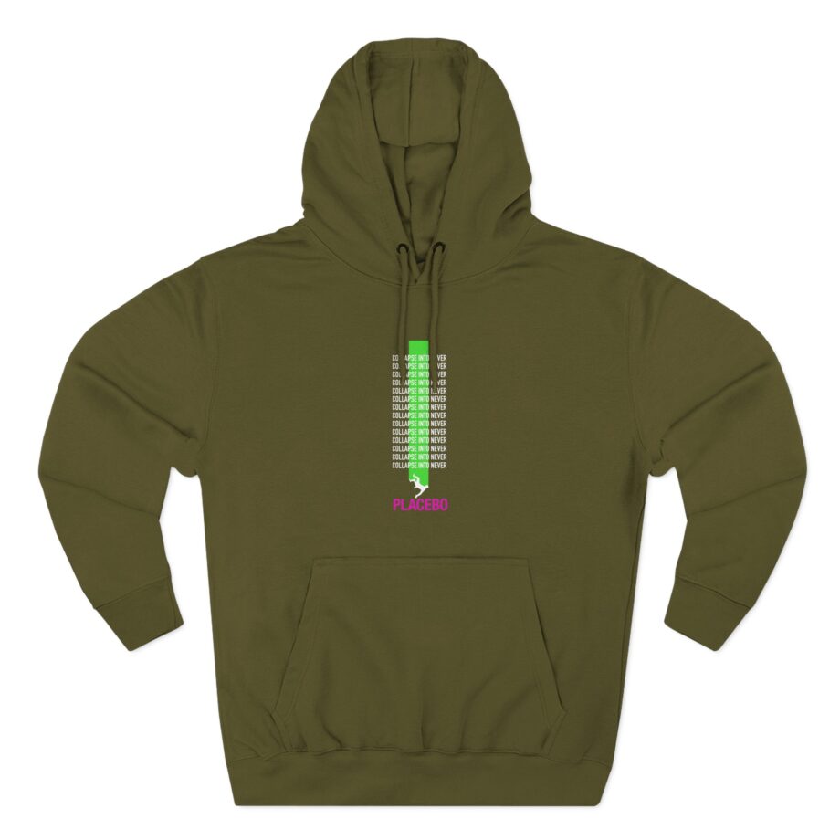 Placebo Collapse Into Never Three-Panel Fleece Hoodie