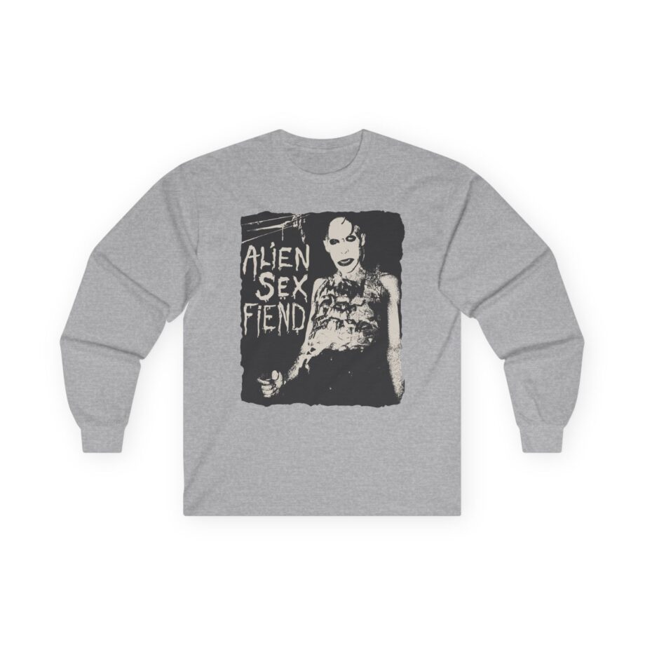 Alien Sex Fiend Nik Fiend Unisex Ultra Cotton Long Sleeve Tee