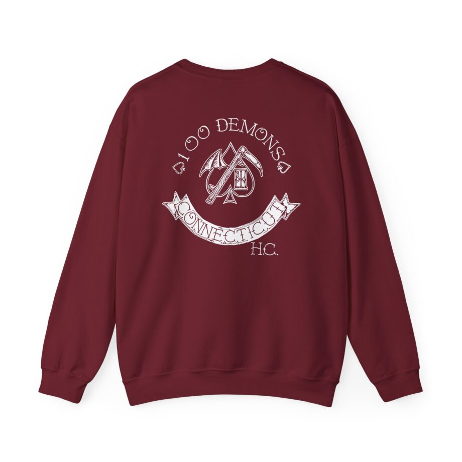 100 Demons Spade Sickle Unisex Heavy Blend™ Crewneck Sweatshirt