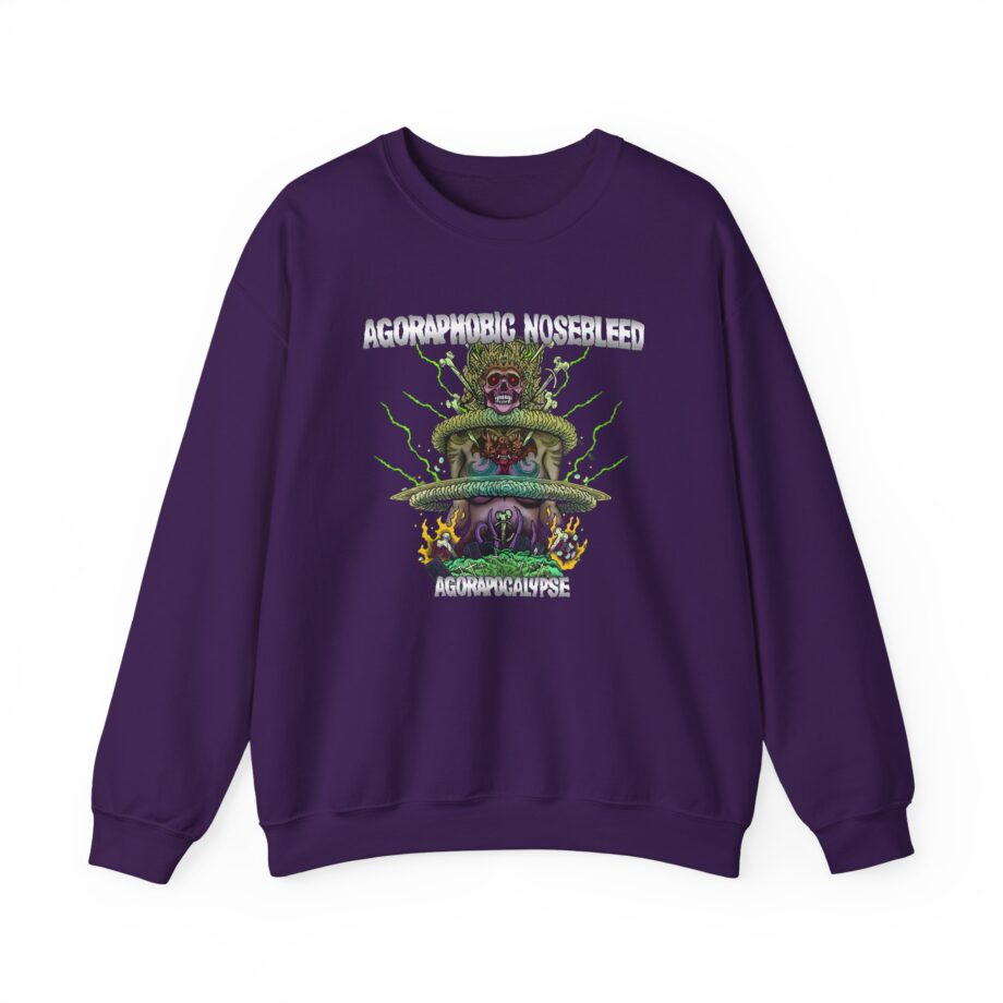 Agoraphobic Nosebleed Agorapocalypse Unisex Heavy Blend™ Crewneck Sweatshirt