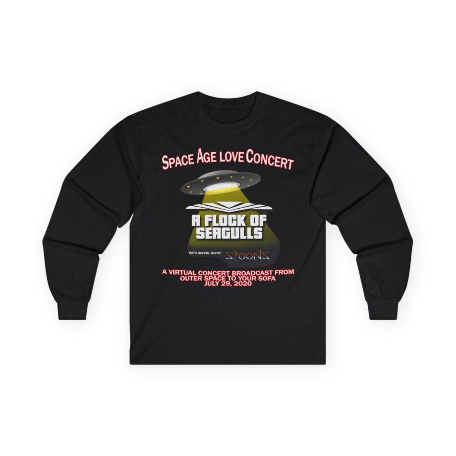 A Flock of Seagulls Space Age Love Concert Unisex Ultra Cotton Long Sleeve Tee