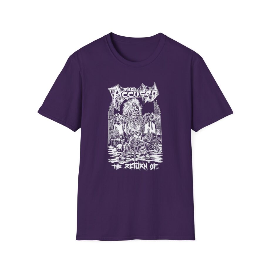 Accused Ad the Return of Unisex Softstyle T-Shirt