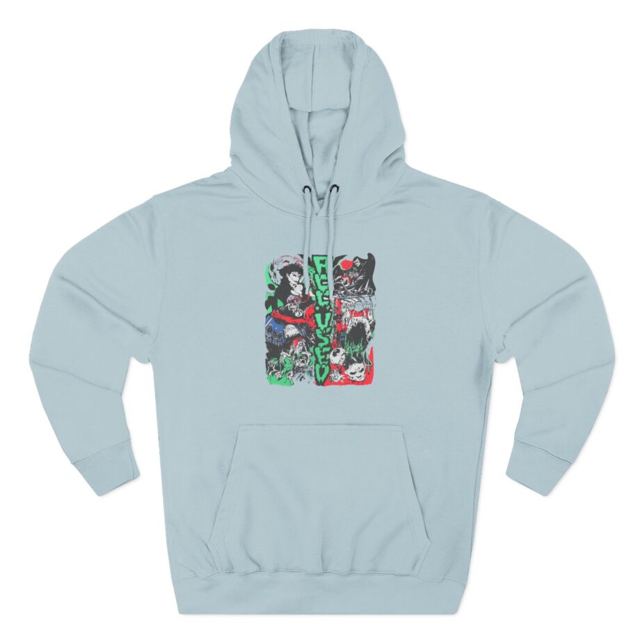 Accused Ad Panic in the Casket Three-Panel Fleece Hoodie