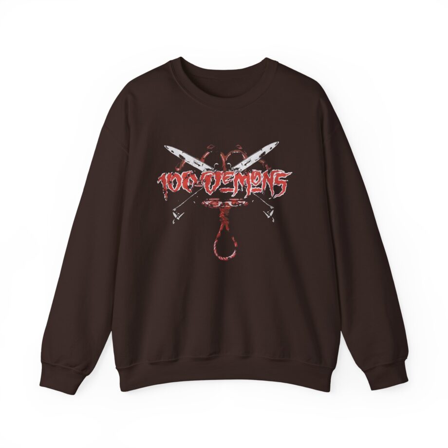 100 Demons Unisex Heavy Blend™ Crewneck Sweatshirt
