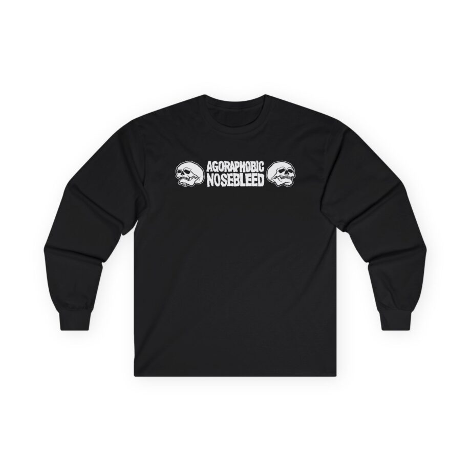 Agoraphobic Nosebleed Skulls Unisex Ultra Cotton Long Sleeve Tee