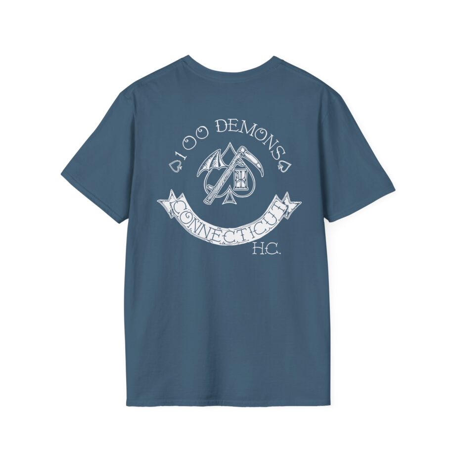 100 Demons Spade Sickle Unisex Softstyle T-Shirt