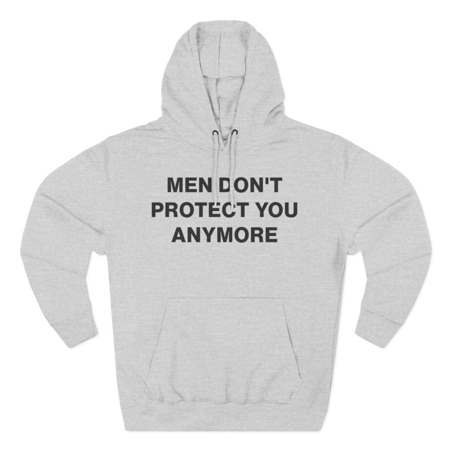 Jenny Holzer Men Don´t Protect You Anymore Three-Panel Fleece Hoodie