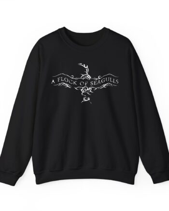 A Flock of Seagulls Logo Unisex Heavy Blend™ Crewneck Sweatshirt