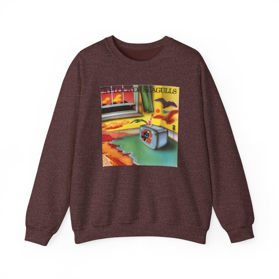 A Flock of Seagulls Original Album Cover Unisex Heavy Blend™ Crewneck Sweatshirt