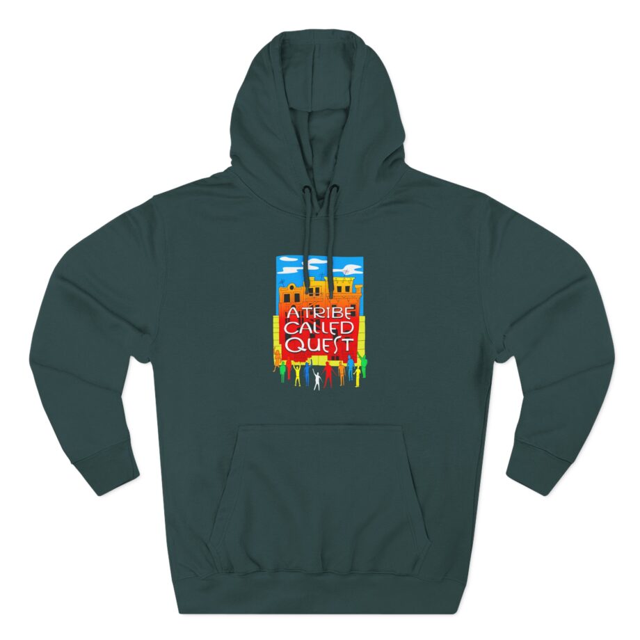 A Tribe Called Quest People's Instinctive Travels Three-Panel Fleece Hoodie