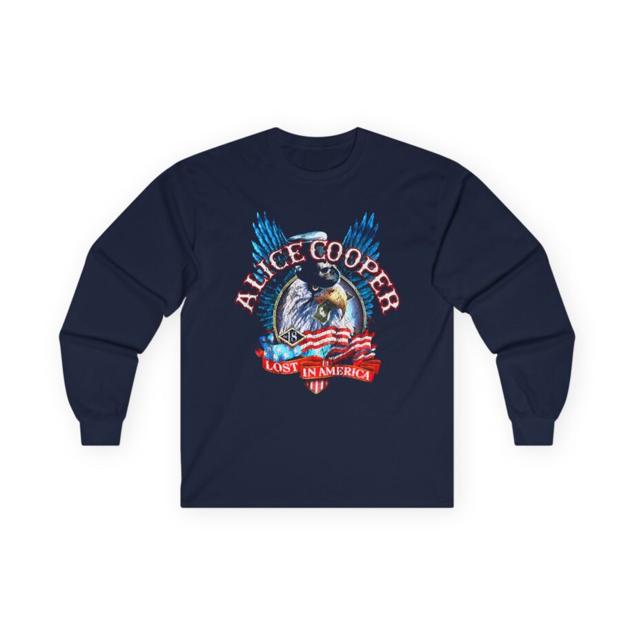 Alice Cooper Lost in America Unisex Ultra Cotton Long Sleeve Tee