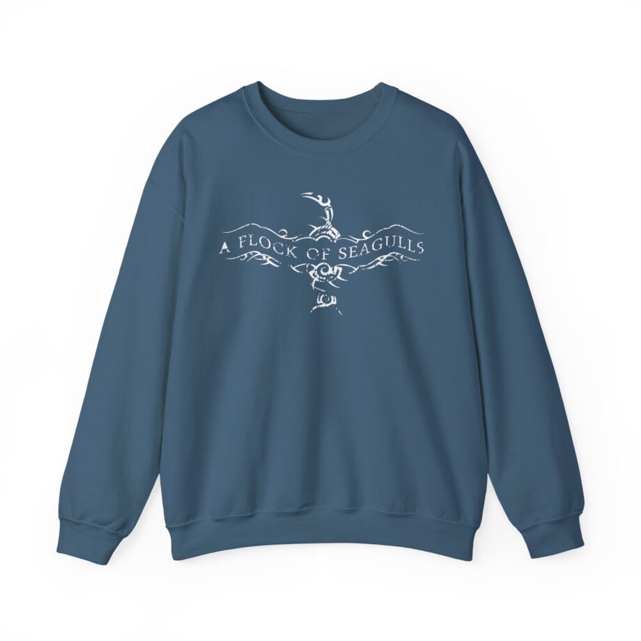 A Flock of Seagulls Logo Unisex Heavy Blend™ Crewneck Sweatshirt