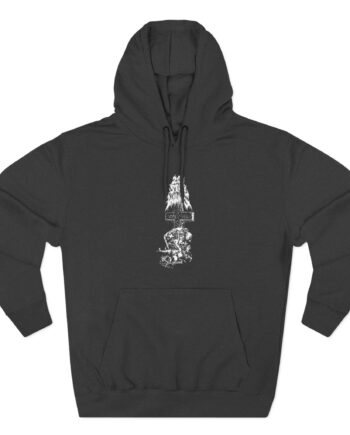 200 Stab Wounds Three-Panel Fleece Hoodie