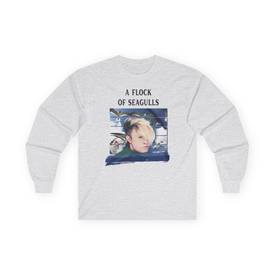 A Flock of Seagulls Birds in Flight Unisex Ultra Cotton Long Sleeve Tee