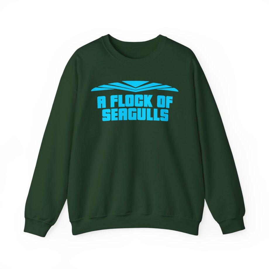 A Flock of Seagulls Logo Unisex Heavy Blend™ Crewneck Sweatshirt