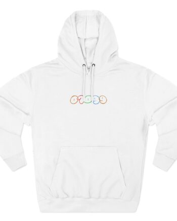 01099 Ist Die Family Three-Panel Fleece Hoodie
