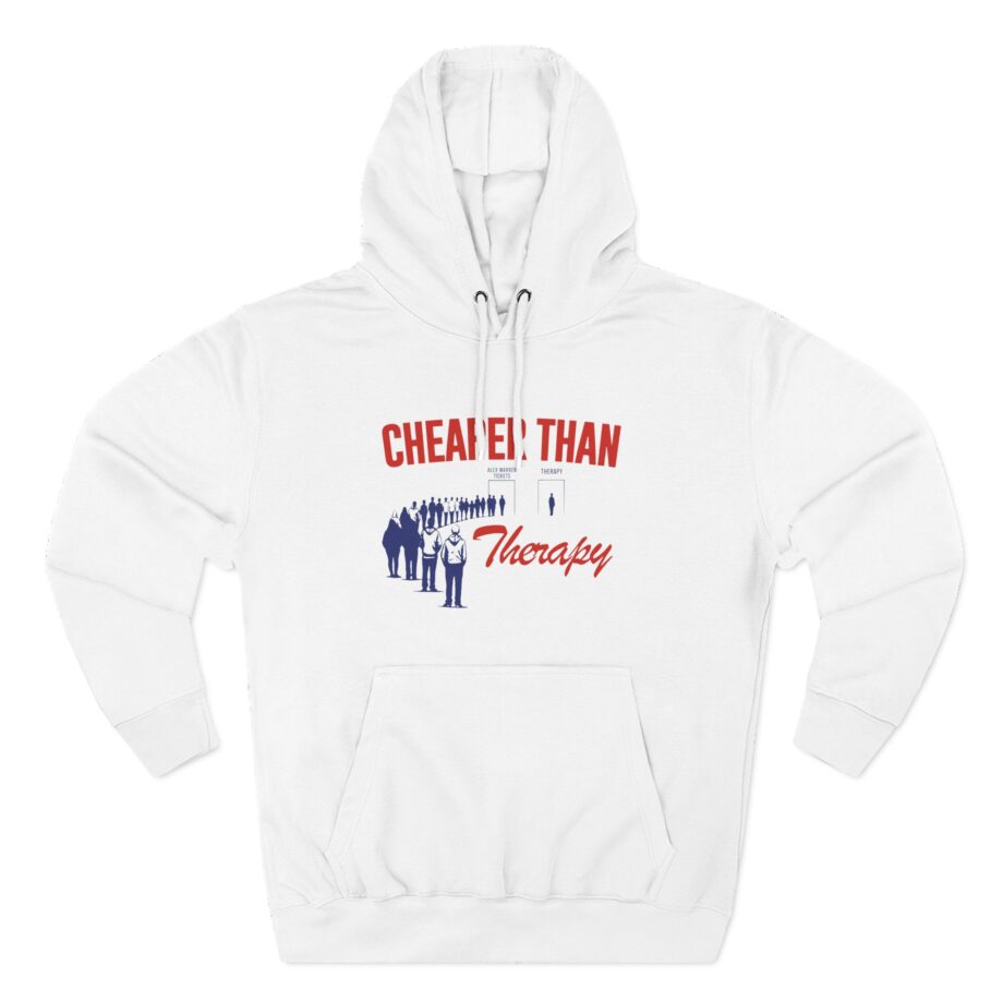 Alex Warren Cheaper Than Therapy Three-Panel Fleece Hoodie