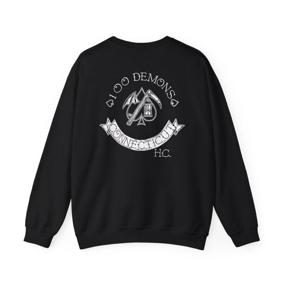 100 Demons Spade Sickle Unisex Heavy Blend™ Crewneck Sweatshirt