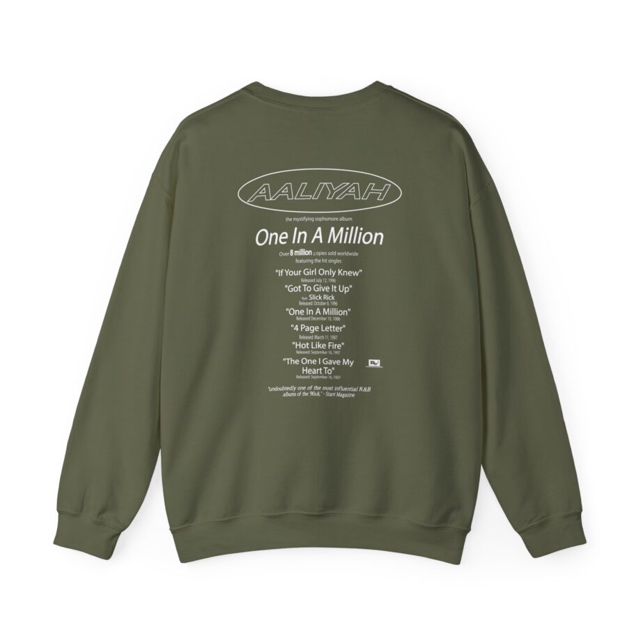Aaliyah OIAM Photo Unisex Heavy Blend™ Crewneck Sweatshirt