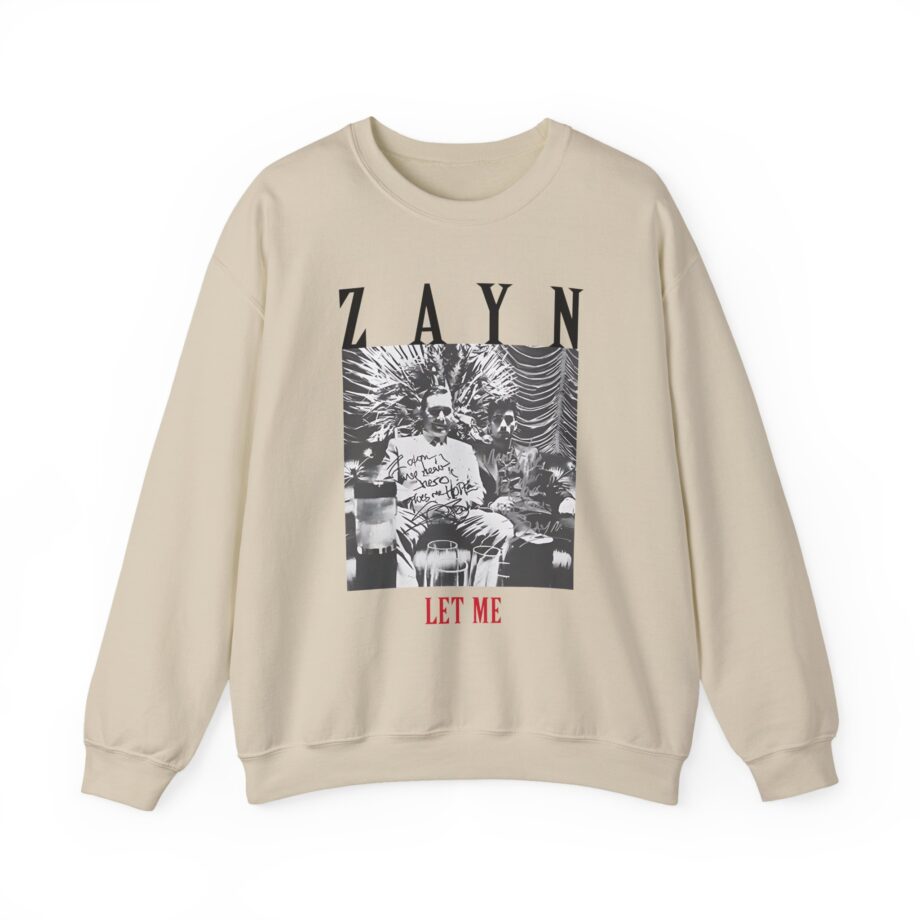 Zayn Malik Let Me Unisex Heavy Blend™ Crewneck Sweatshirt