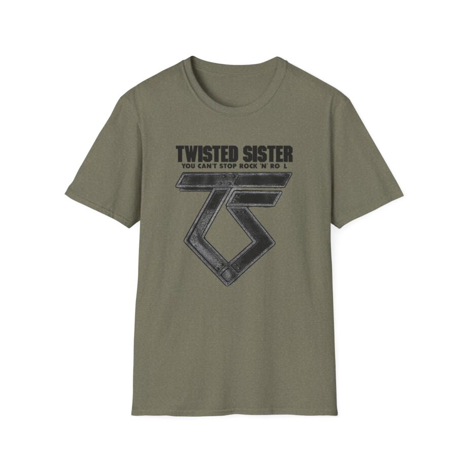Can't Stop Rock 'n' Roll Twisted Sister Unisex Softstyle T-Shirt