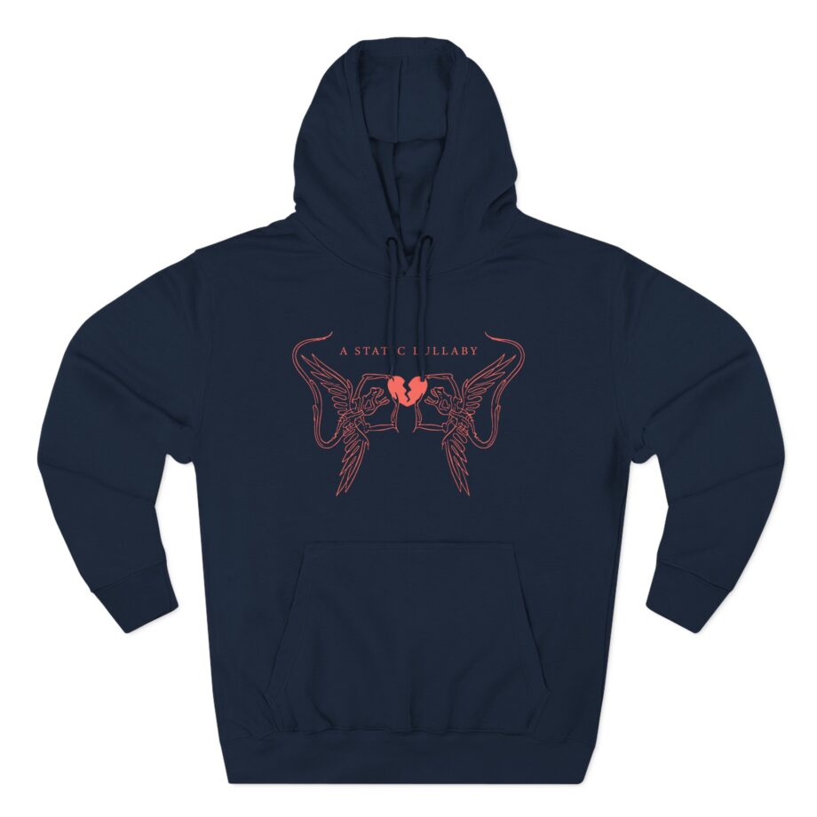 A Static Lullaby Dragon Three-Panel Fleece Hoodie