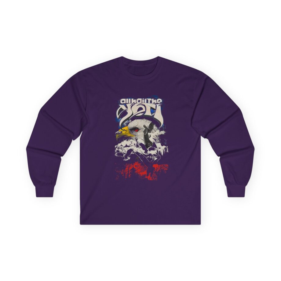 All Hail the Yeti Eagle Unisex Ultra Cotton Long Sleeve Tee