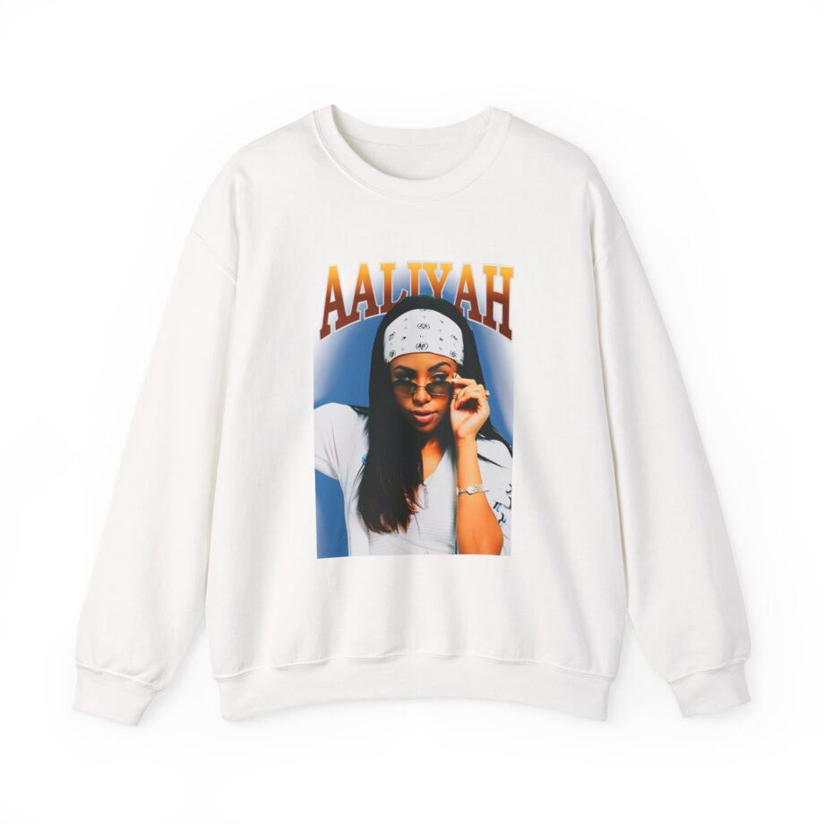 Aaliyah Unisex Heavy Blend™ Crewneck Sweatshirt