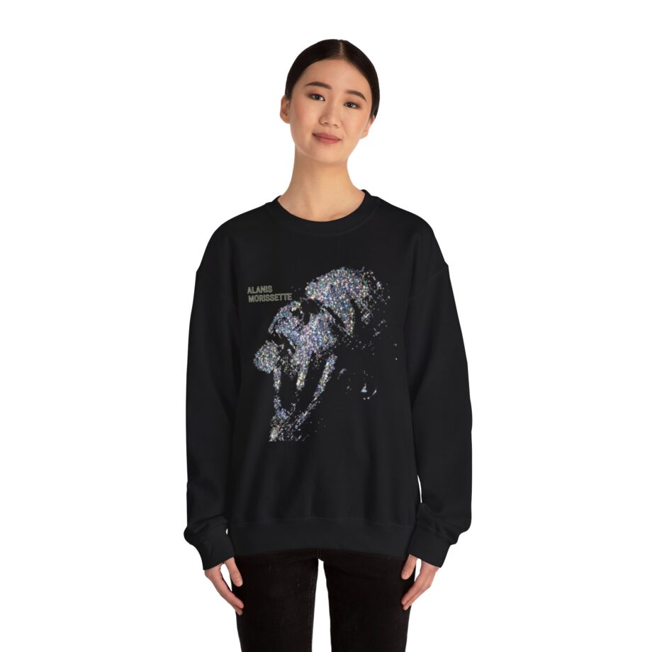 Alanis Morissette Such Pretty Forks Glitter Unisex Heavy Blend™ Crewneck Sweatshirt