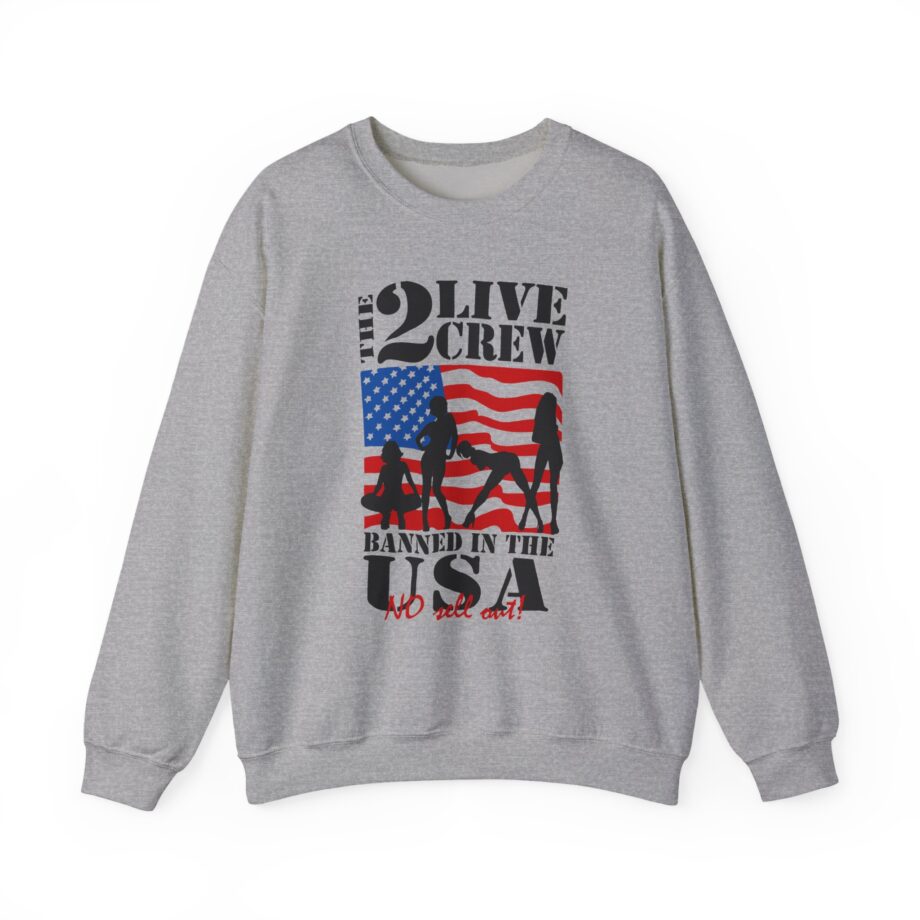 2 Live Crew The Banned in the Usa Unisex Heavy Blend™ Crewneck Sweatshirt