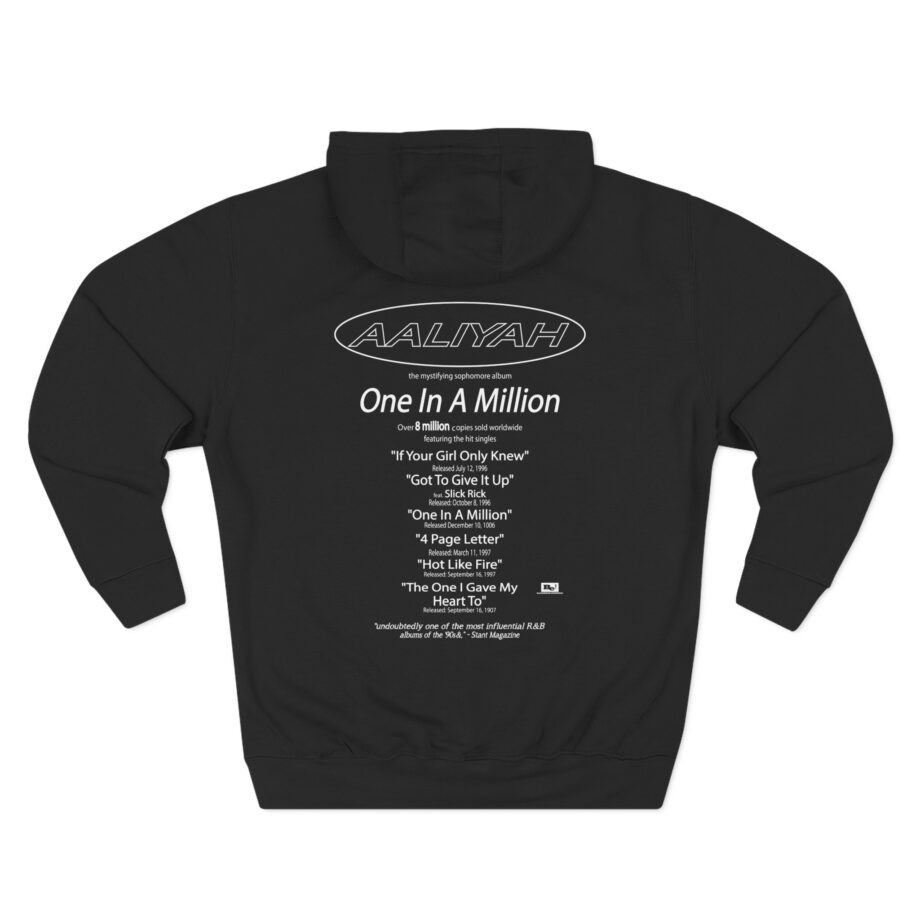 Aaliyah OIAM Photo Three-Panel Fleece Hoodie