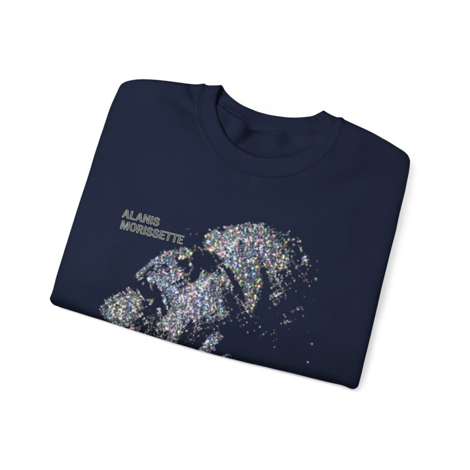 Alanis Morissette Such Pretty Forks Glitter Unisex Heavy Blend™ Crewneck Sweatshirt
