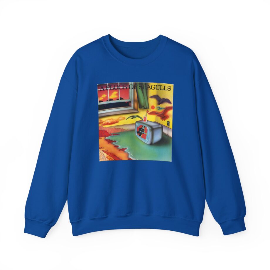 A Flock of Seagulls Original Album Cover Unisex Heavy Blend™ Crewneck Sweatshirt