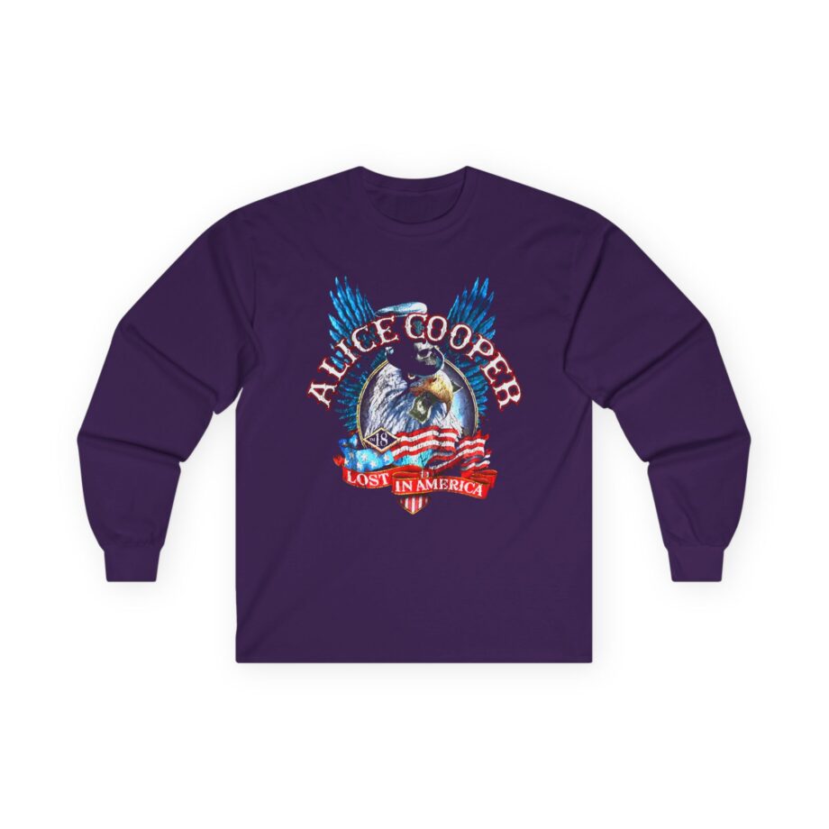 Alice Cooper Lost in America Unisex Ultra Cotton Long Sleeve Tee