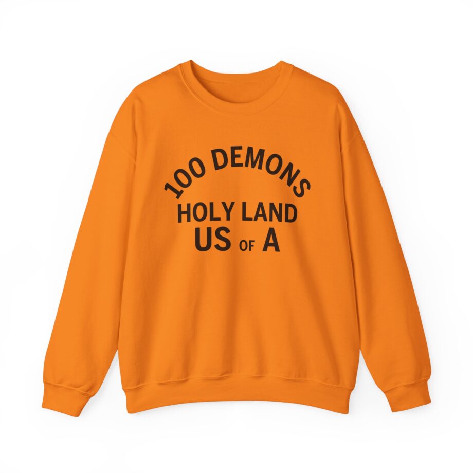 100 Demons Holyland Unisex Heavy Blend™ Crewneck Sweatshirt