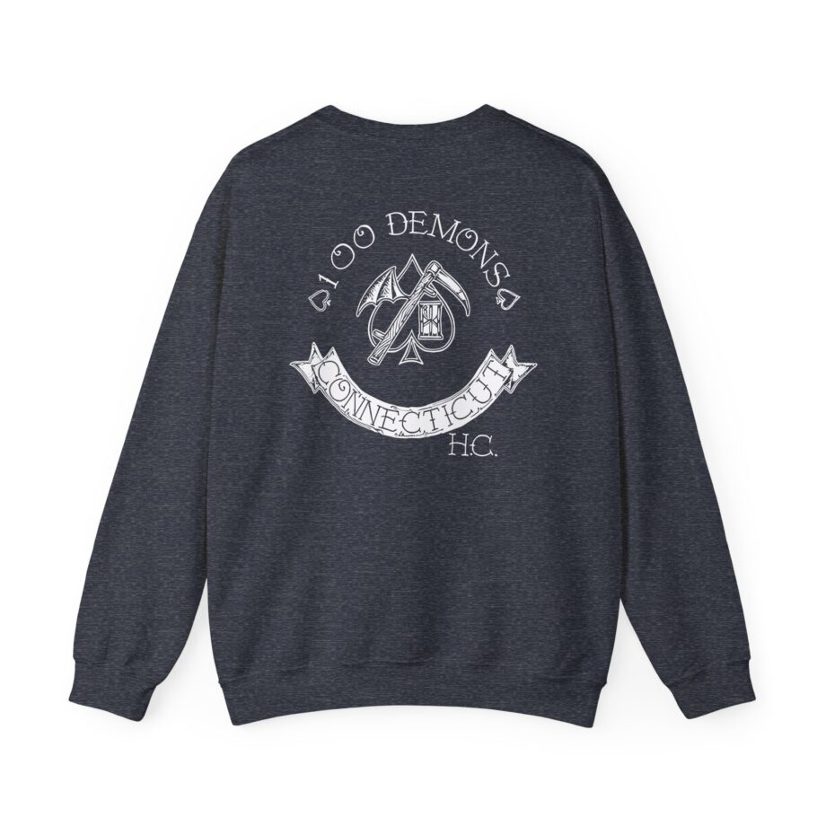 100 Demons Spade Sickle Unisex Heavy Blend™ Crewneck Sweatshirt
