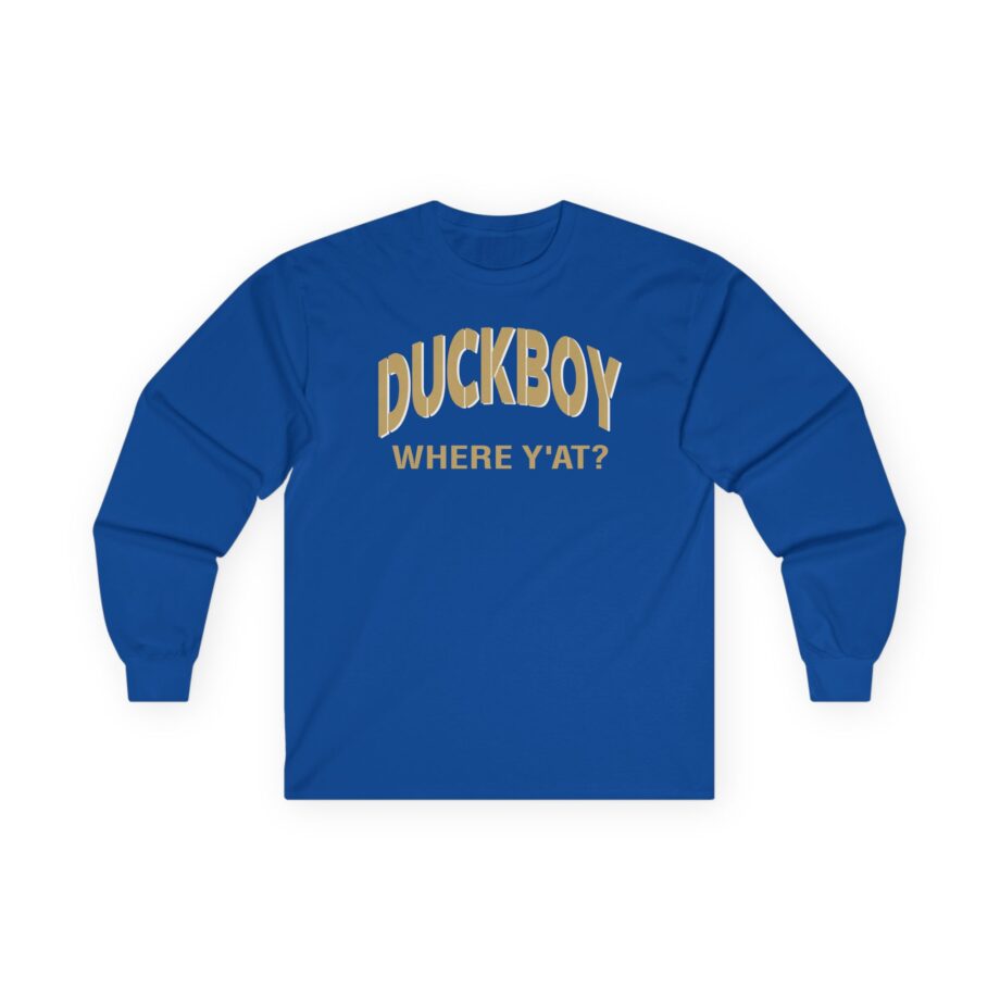 Duckboy Unisex Ultra Cotton Long Sleeve Tee