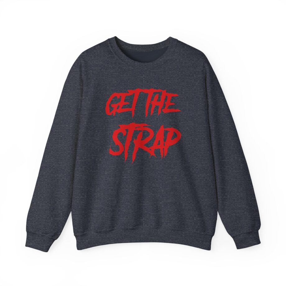 50 Cent Get the Strap Unisex Heavy Blend™ Crewneck Sweatshirt