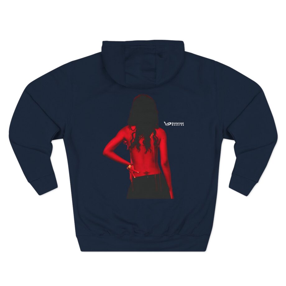 Aaliyah Three-Panel Fleece Hoodie
