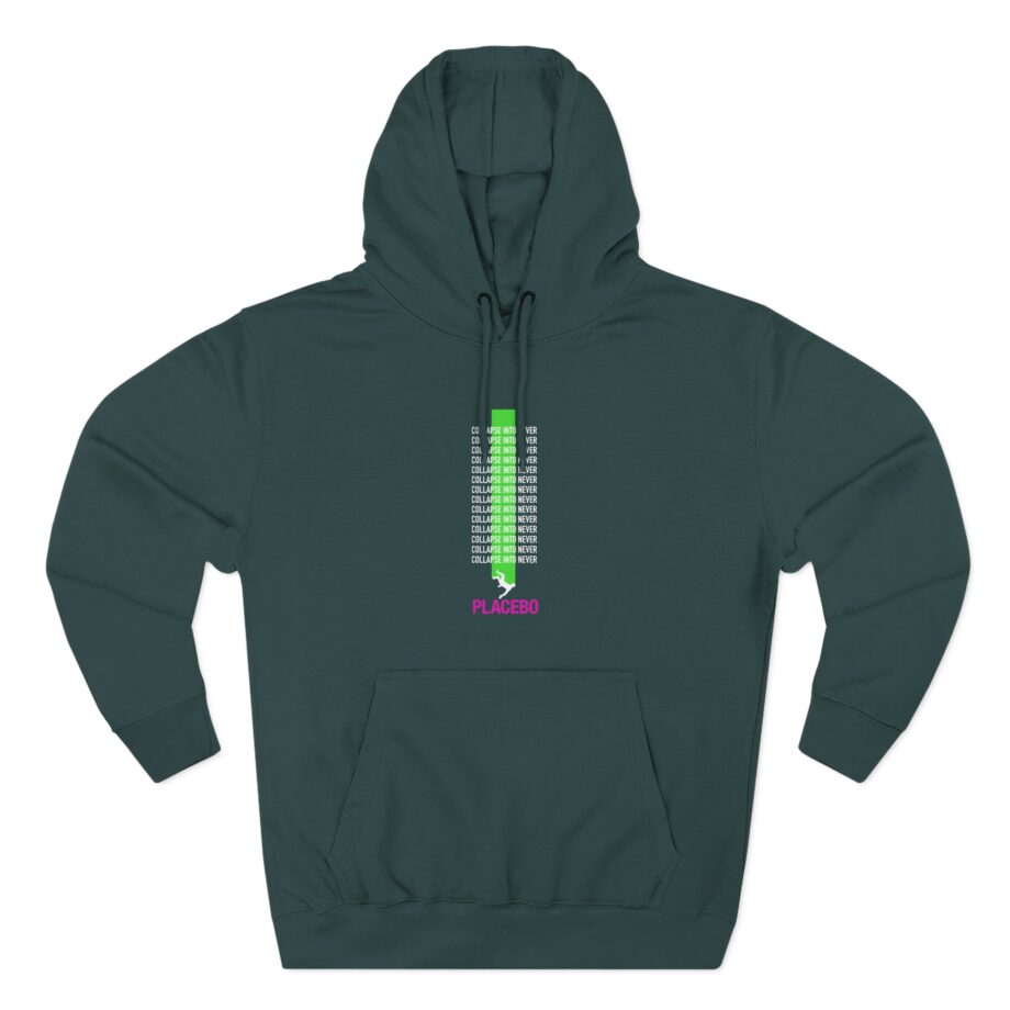 Placebo Collapse Into Never Three-Panel Fleece Hoodie