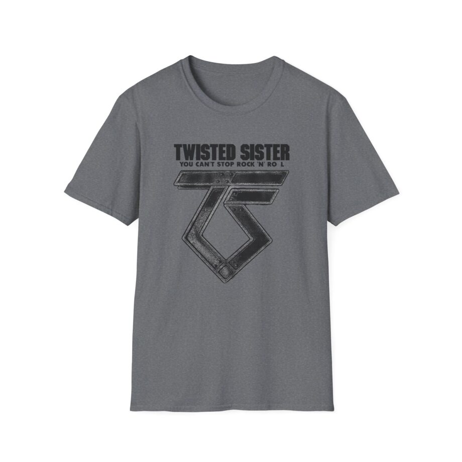 Can't Stop Rock 'n' Roll Twisted Sister Unisex Softstyle T-Shirt