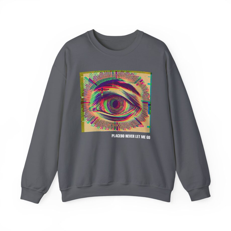 Placebo Glitch Eye Unisex Heavy Blend™ Crewneck Sweatshirt