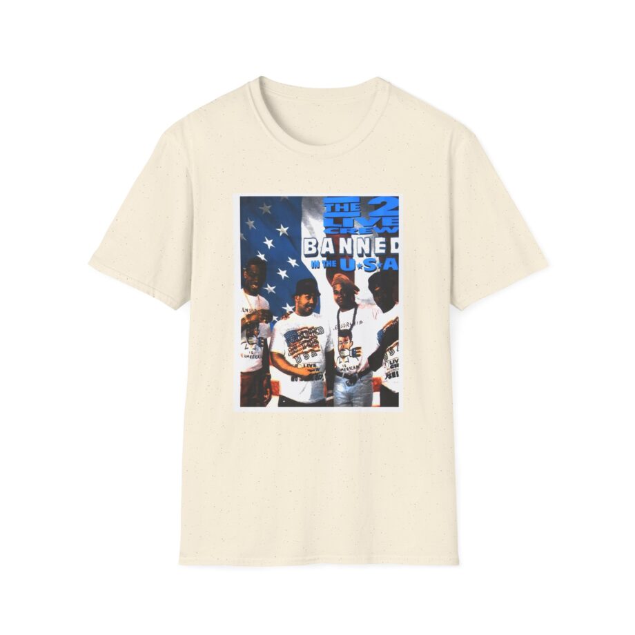 2 Live Crew Banned in the U.s.a. Unisex Softstyle T-Shirt