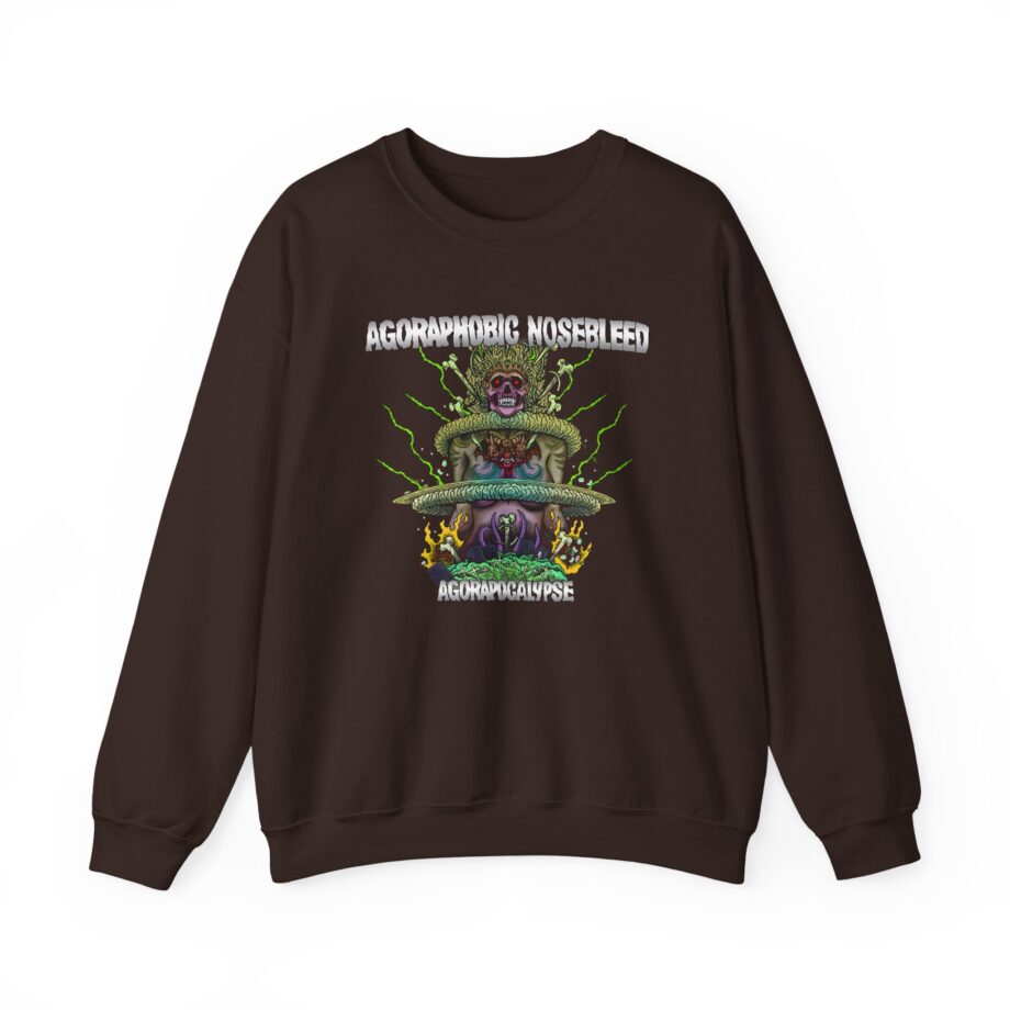 Agoraphobic Nosebleed Agorapocalypse Unisex Heavy Blend™ Crewneck Sweatshirt